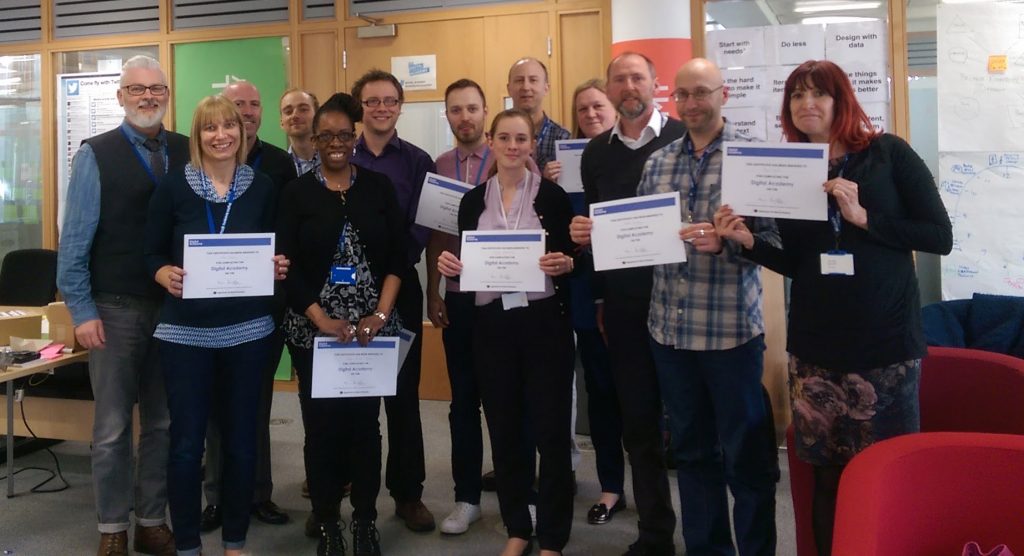 Business Analysts graduating from the Digital Academy