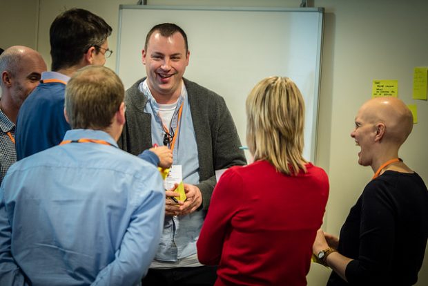 A Product People breakout session at DWP's recent Product Manager event