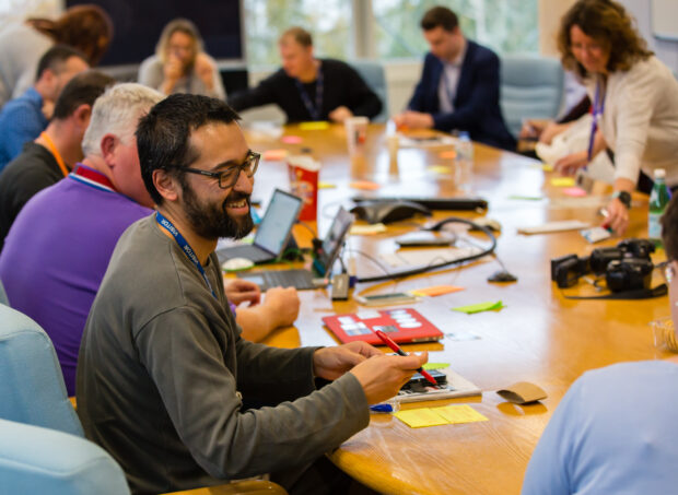 Delegates at the Digital Engagement community event