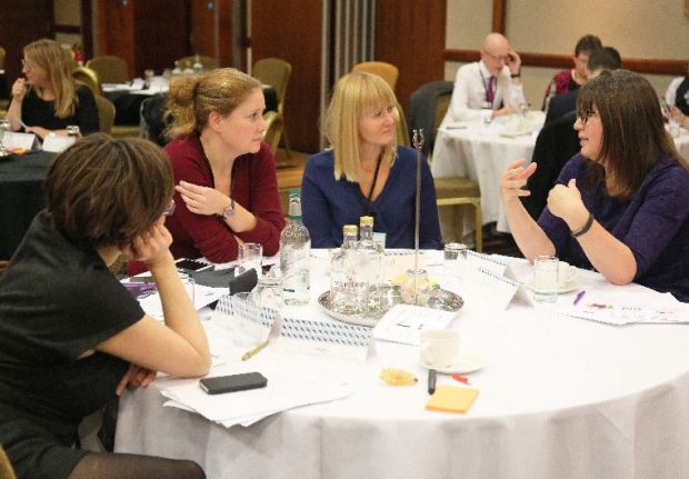 Attendees at the gender diversity event