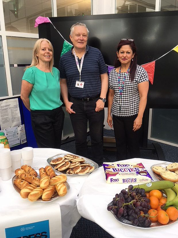 Marissa with colleagues Rob Hardcastle and Jill Saxton (R-L)