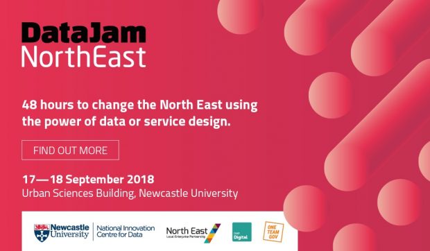 DataJam North East poster