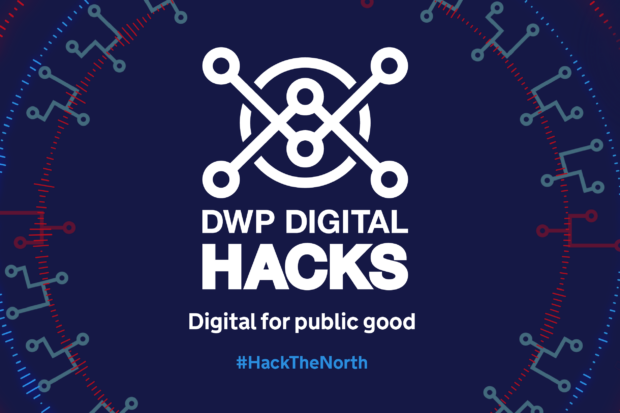 Poster for Hack The North with the slogan 'Digital for Public Good'