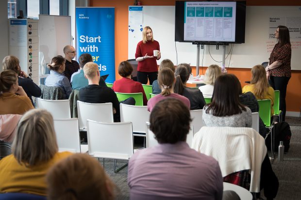 Sinéad and Lesley, two of our Digital Voices presenting at Product People North