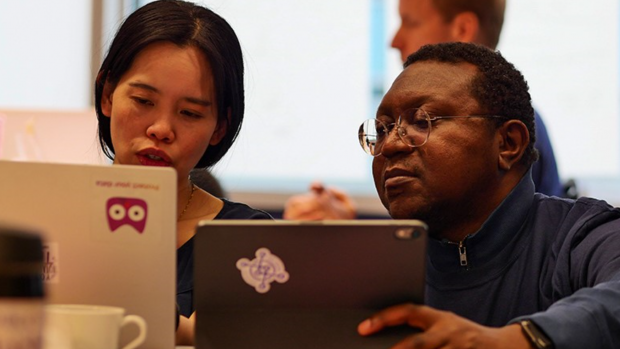 2 of the hackers at Hack the North 4.0